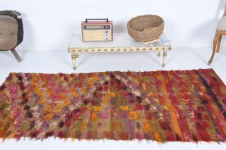 Handmade Vintage Rug Tulu Runner Rug - Thumbnail