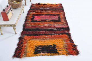 Handmade Vintage Rug - Thumbnail