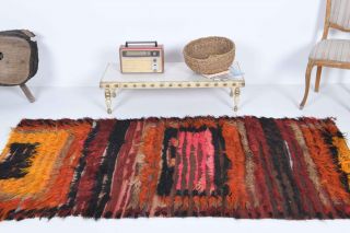 Handmade Vintage Rug - Thumbnail