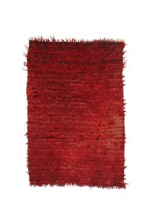 Overdyed Mohair Kilim Rug - Thumbnail