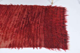 Overdyed Mohair Kilim Rug - Thumbnail