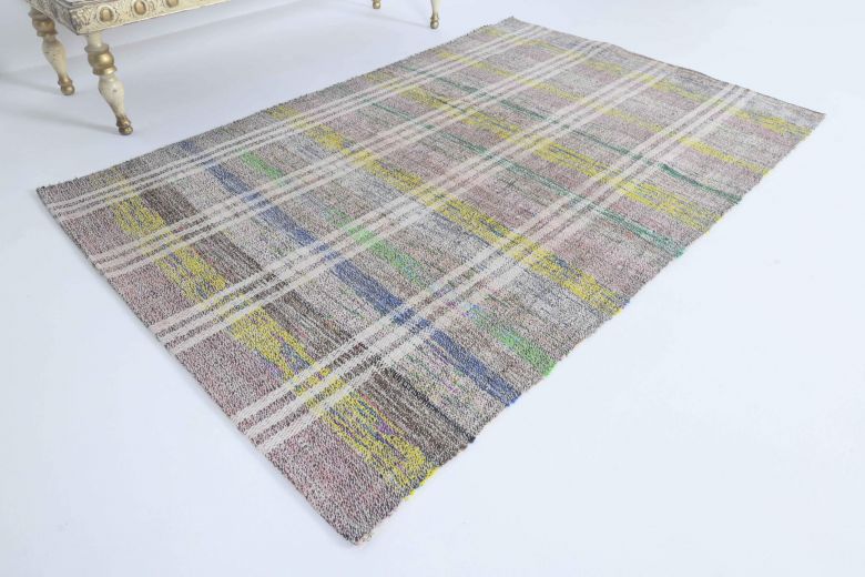 Handmade Vintage Soft Rug