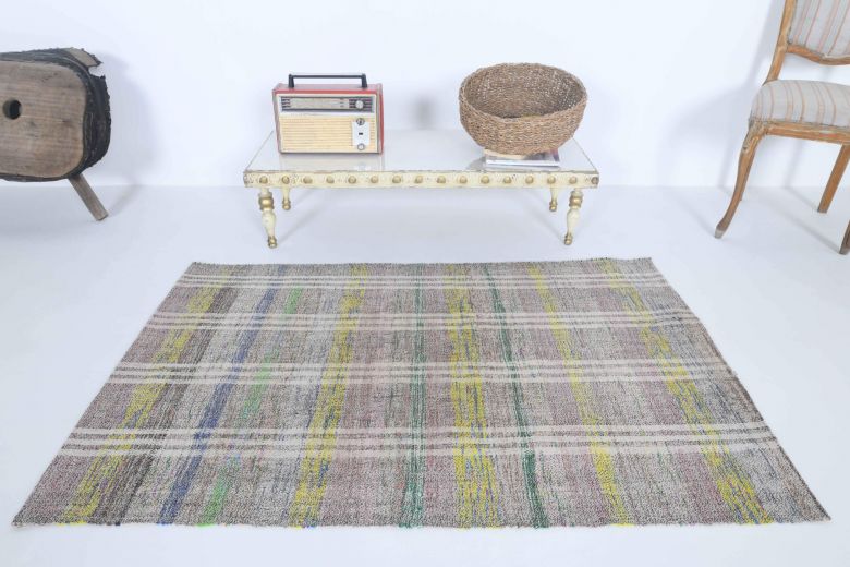 Handmade Vintage Soft Rug