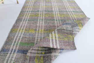 Handmade Vintage Soft Rug - Thumbnail