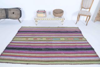 Handmade Vintage Rug - Thumbnail