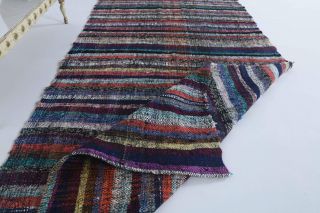 Vintage Kilim Handmade Rug - Thumbnail