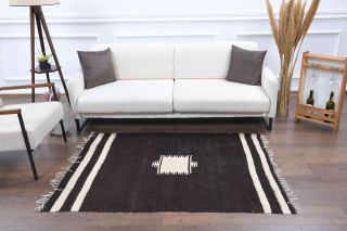 Handmade Vintage Kilim Rug - Thumbnail