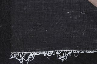 Black Handmade Vintage Rug - Thumbnail