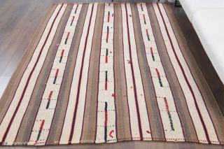 Handmade Vintage Kilim Rug - Thumbnail