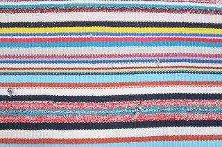 Handmade Vintage Kilim Rug - Thumbnail