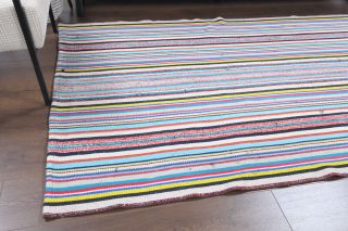 Handmade Vintage Kilim Rug - Thumbnail