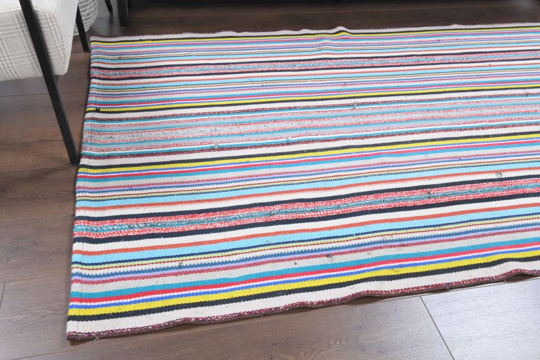 Handmade Vintage Kilim Rug