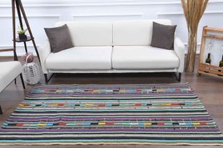 Handmade Vintage Kilim Rug - Thumbnail