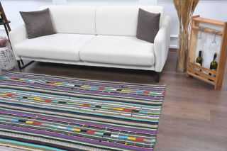 Handmade Vintage Kilim Rug - Thumbnail