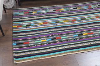 Handmade Vintage Kilim Rug - Thumbnail