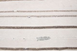 White Kilim Handmade Vintage Rug - Thumbnail