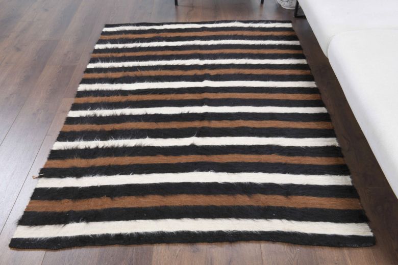 Flatweave Handmade Vintage Rug