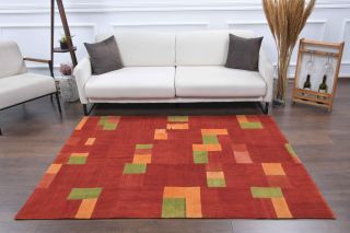 Handmade Vintage Rug - Thumbnail