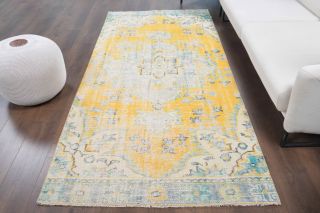 Antique Handmade Vintage Rug - Thumbnail