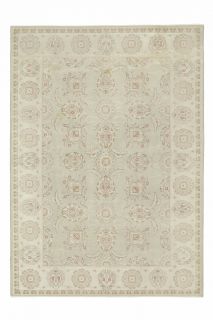 Bohemian Neutral Handmade Vintage Rug - Thumbnail