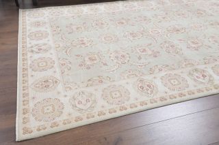 Bohemian Neutral Handmade Vintage Rug - Thumbnail