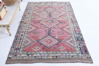 Handmade Milas Vintage Rug - Thumbnail