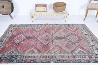Handmade Milas Vintage Rug - Thumbnail