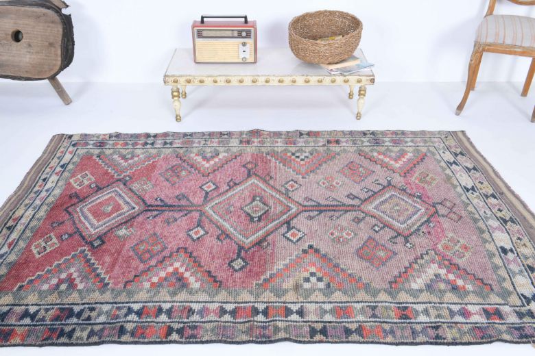 Handmade Milas Vintage Rug