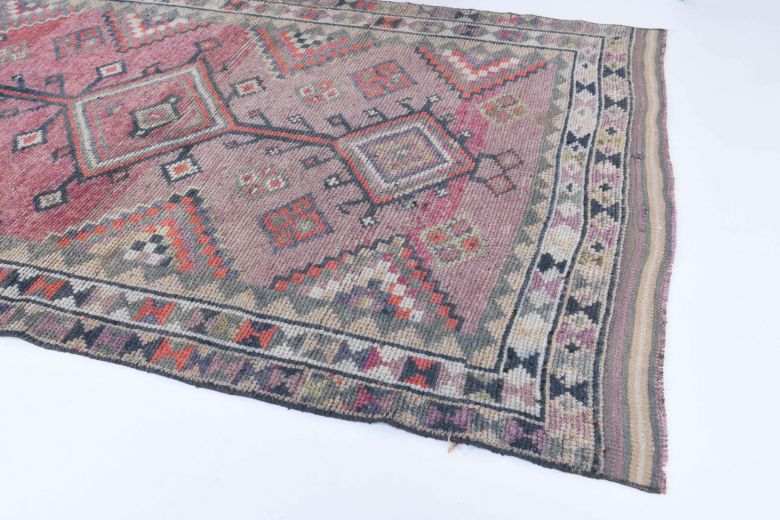 Handmade Milas Vintage Rug