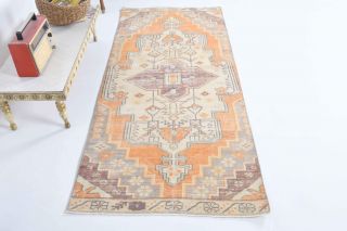 Handmade Vintage Runner Rug - Thumbnail