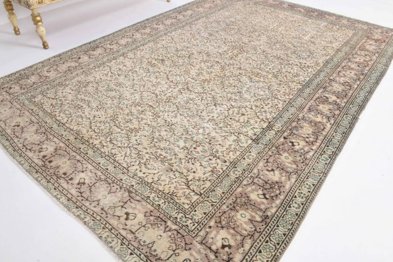 Handmade Vintage Accent Rug