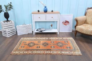 Handmade Vintage Rug - Thumbnail