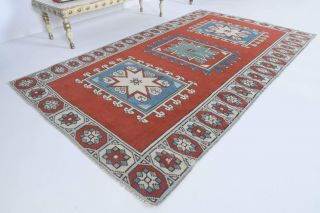 Handmade Vintage Rug - Thumbnail