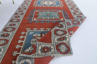 Handmade Vintage Rug - Thumbnail