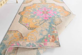 Handmade Vintage Rug - Thumbnail