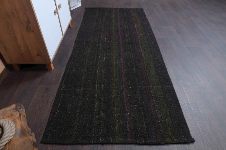 Handmade Vintage Kilim Runner Rug