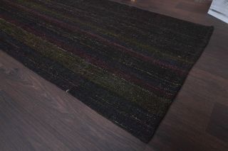 Handmade Vintage Kilim Runner Rug - Thumbnail