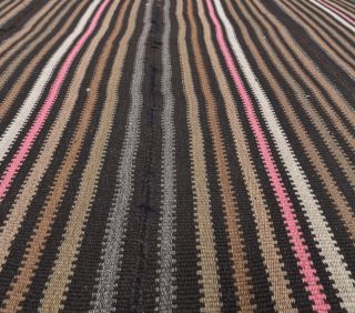 Hayley - Black Vintage Kilim Rug - Thumbnail