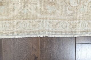 Neutral Persian Vintage Wool Carpet - Thumbnail