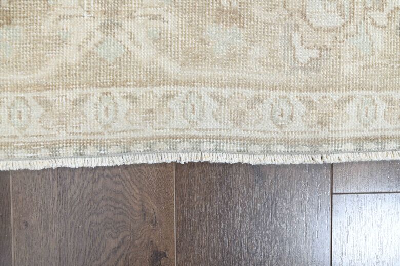 Neutral Persian Vintage Wool Carpet