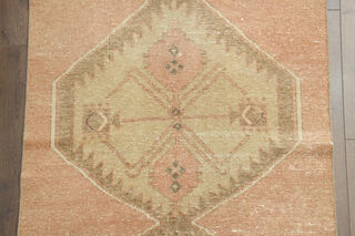 3x13 Medallion Neutral Runner Rug - Thumbnail