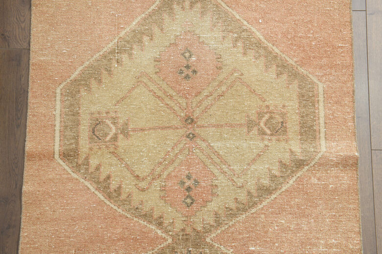 3x13 Medallion Neutral Runner Rug