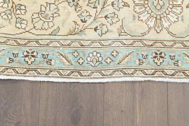 Handmade Oversized Vintage Rug