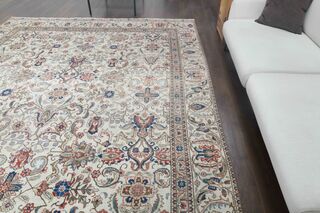 One of a Kind Handmade Persian Area Rug - Thumbnail