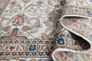 One of a Kind Handmade Persian Area Rug - Thumbnail