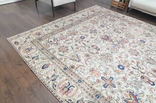 One of a Kind Handmade Persian Area Rug - Thumbnail