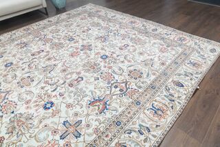 One of a Kind Handmade Persian Area Rug - Thumbnail