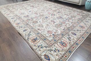 One of a Kind Handmade Persian Area Rug - Thumbnail