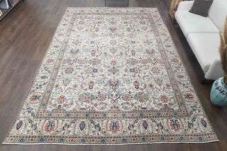 One of a Kind Handmade Persian Area Rug - Thumbnail