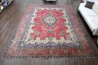 Oriental Pink Persian Rug - Thumbnail